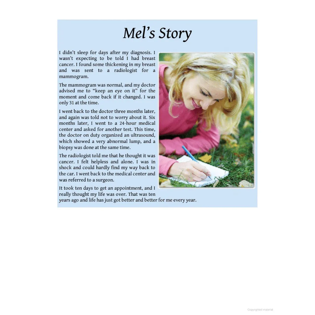 Breast Cancer - Taking Control - Image 2