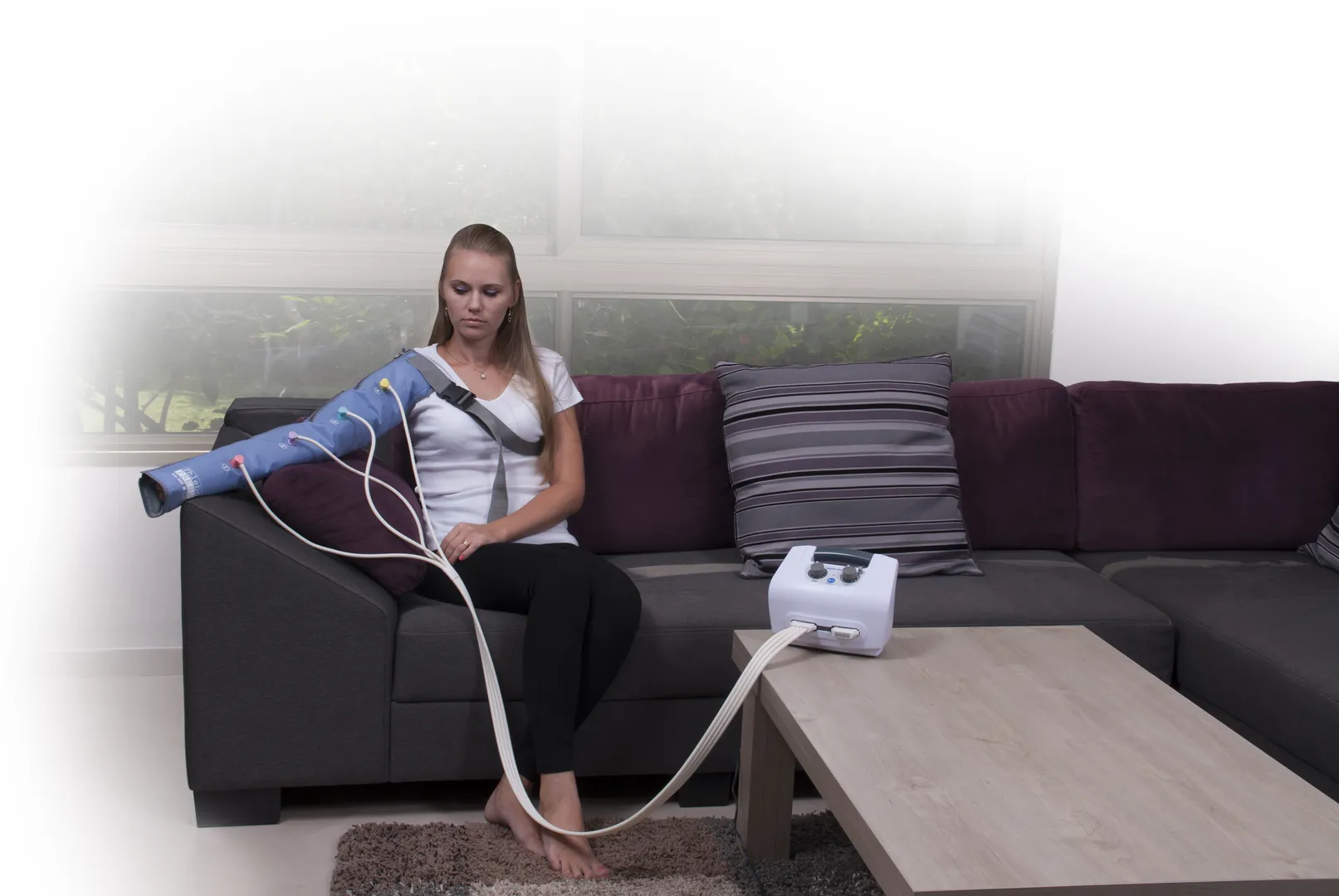 LymphaPress PCD 4 Chamber Arm Sleeve - Image 2